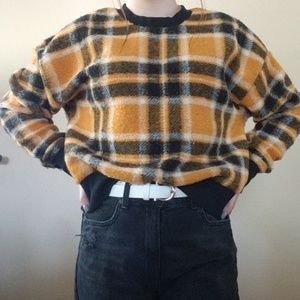 Forever 21 Plaid Pullover